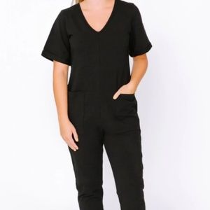 Brand New Smash + Tess Aria Romper - Midnight Black - Size XS